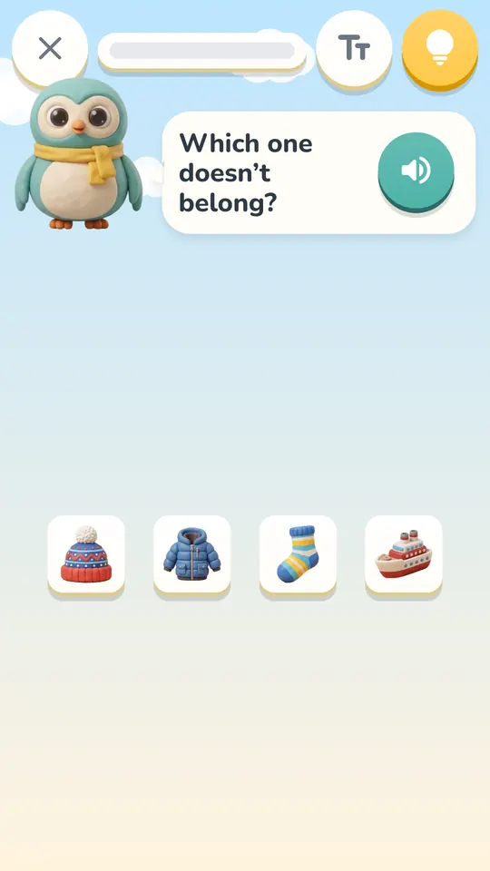 Activity: Odd one out